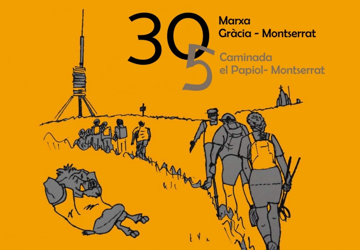 Obertes les inscripcions de la 30a edició de la Marxa Gràcia-Montserrat